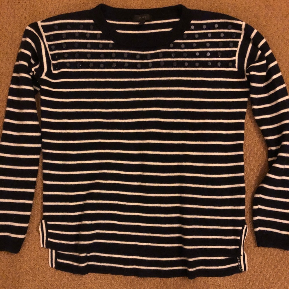 JCrew Sequin sweater